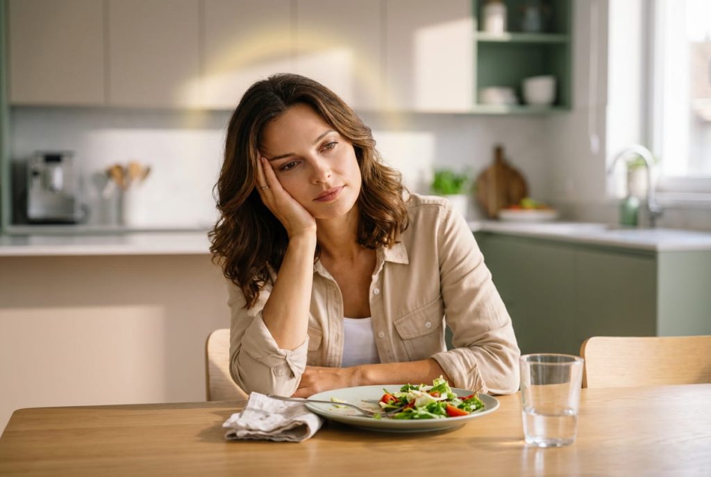 Gesunde Ernährung und natürliche Nährstoffe – Müde nach dem Essen
