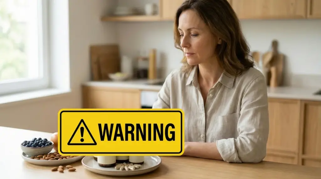 Gesunde Ernährung und natürliche Nährstoffe – Überdosierung von Supplementen (16:9)